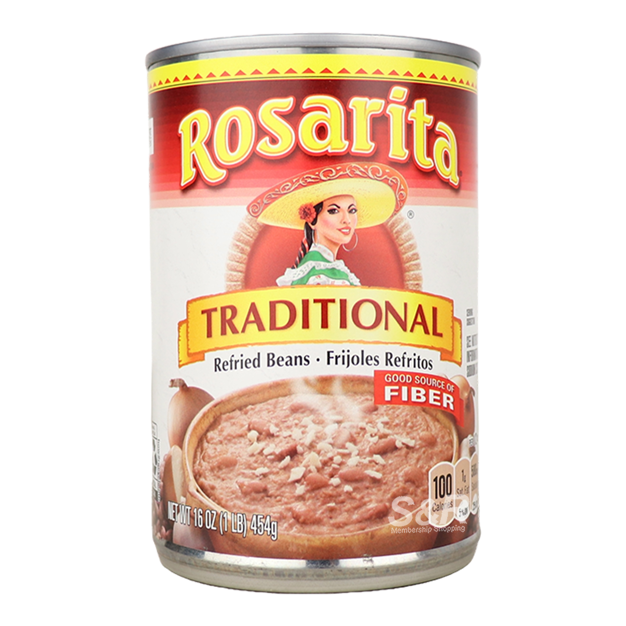 Rosarita Traditional Refried Beans 454g Rosarita Traditional Refried Beans 454g